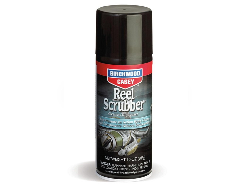 Birchwood Casey REEL SCRUBBER Reiniger Ontvetter Spuitbus inhoud 283 gram Birchwood Casey REEL SCRUBBER Reiniger Ontvetter Spuitbus inhoud 283 gram